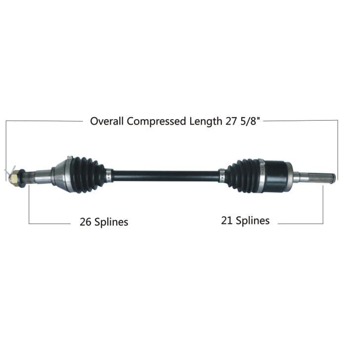 TYTANEUM HEAVY DUTY CV AXLE CAN-AM FRONT RIGHT