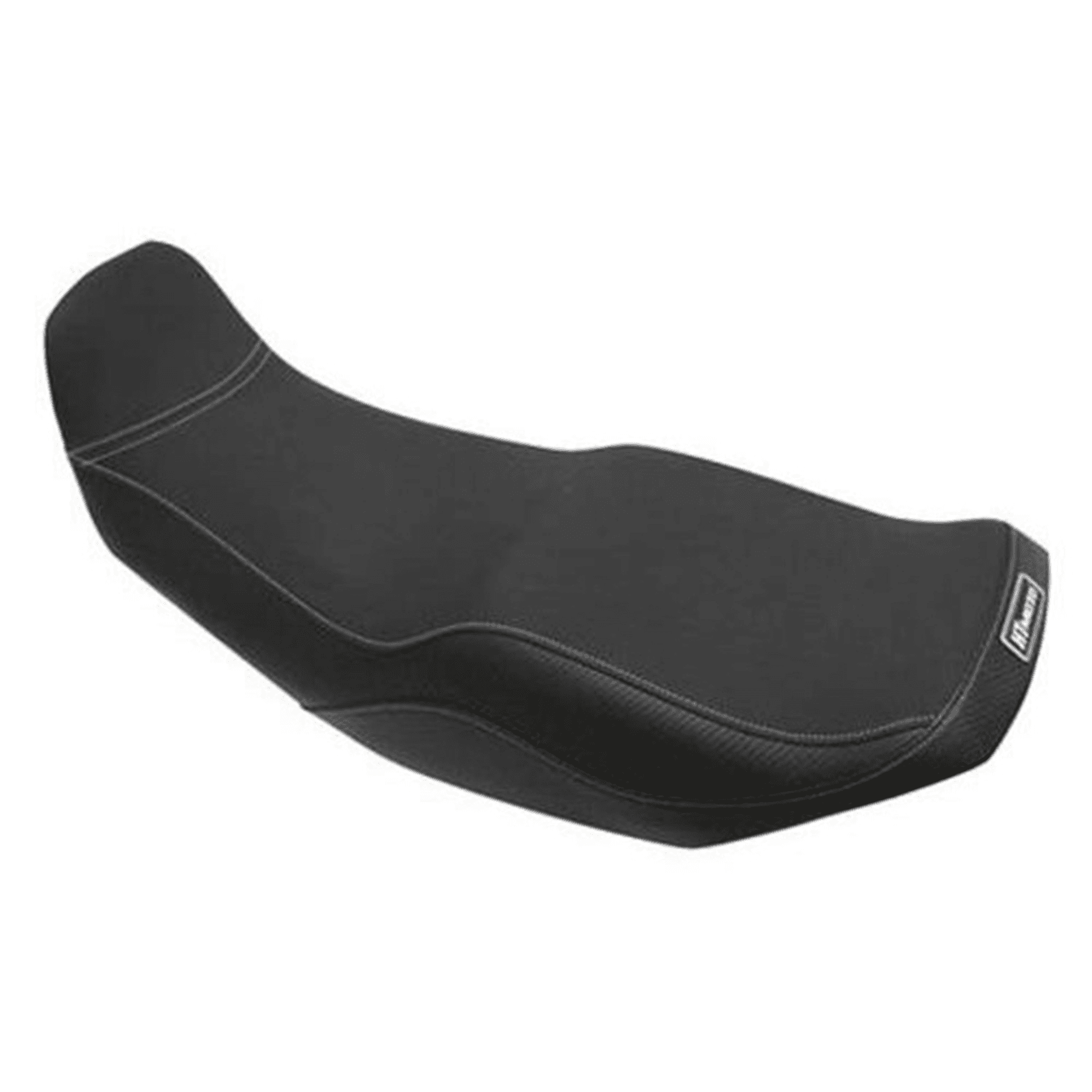 HT MOTO SEAT COVER BLACK CARBONGREY STITCH