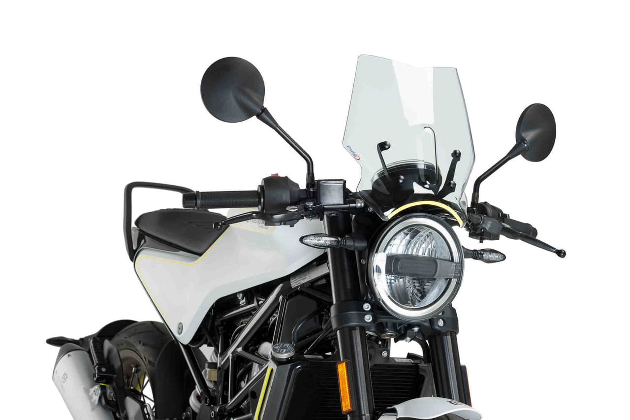 Puig Windscreen Naked New Gen Sport Clear Husqvarna