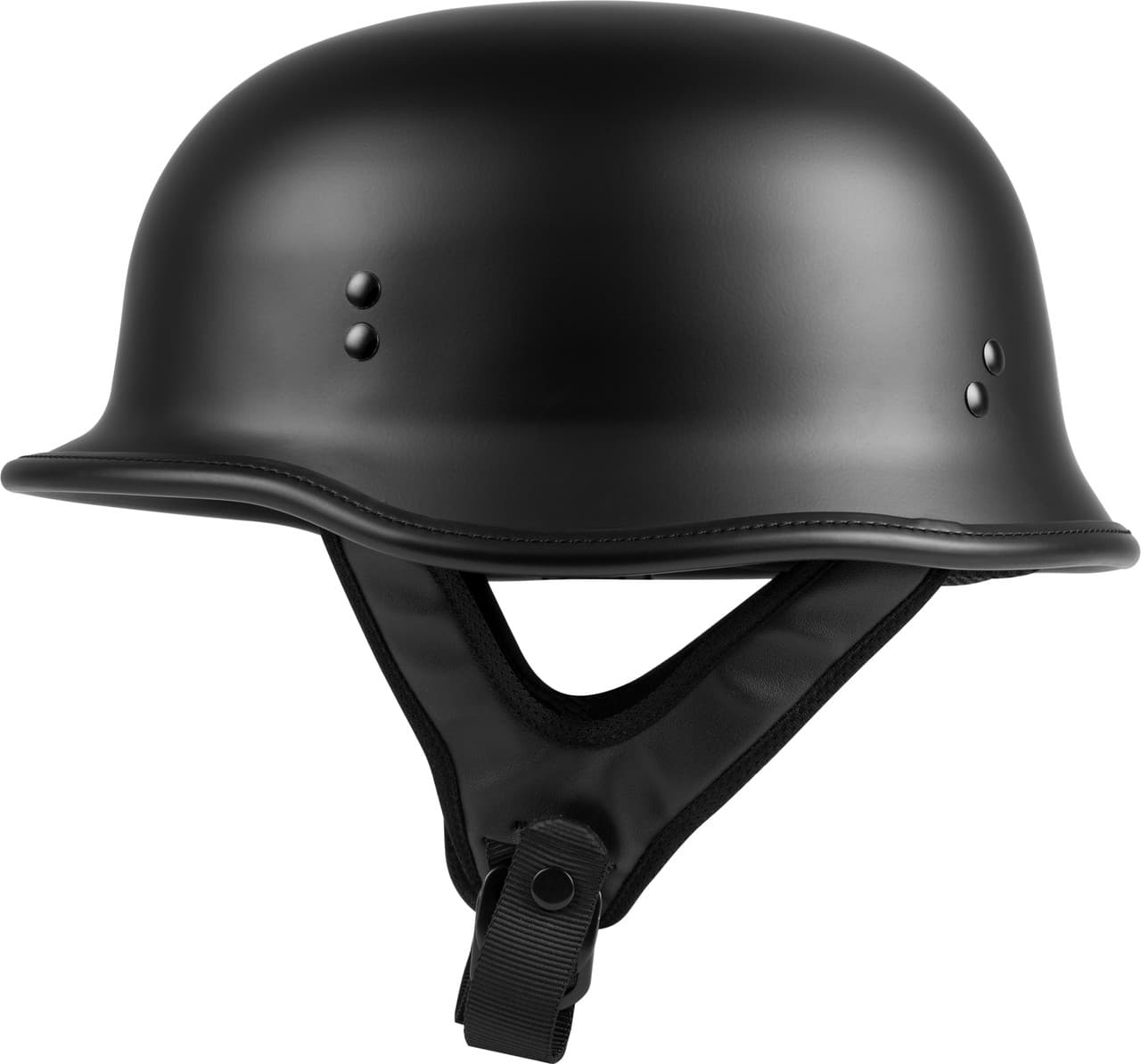 Highway 21 9MM German Beanie Helmet Matte Black LG
