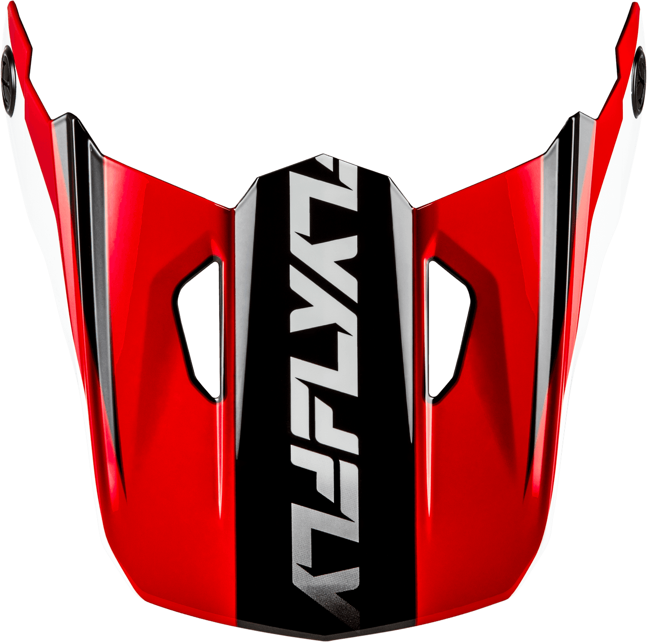 Fly Racing Kinetic Crest Helmet Visor Red/Black/White XS/SM