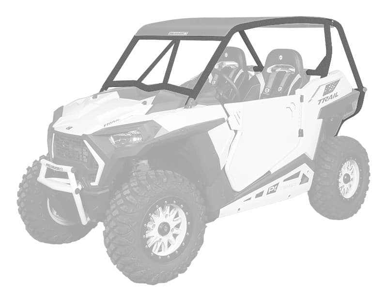 Pro Armor Loco Cage W/V Intrusion Titanium Matte Metallic