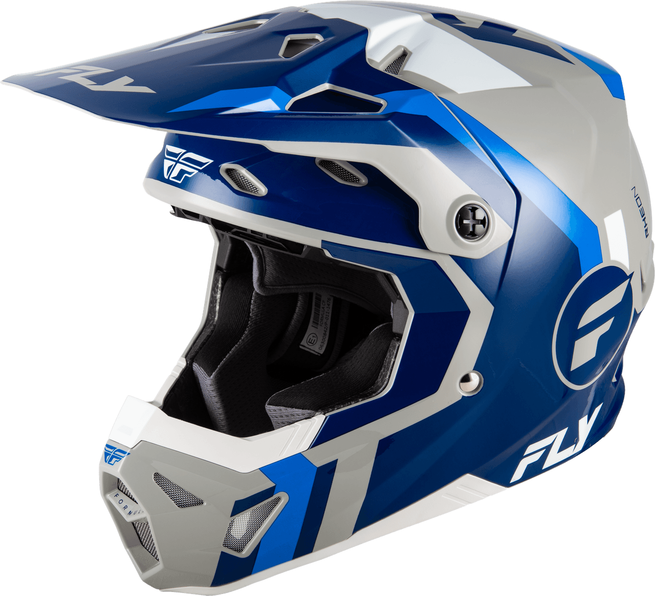 Fly Racing Formula Cp Seal Helmet Navy/Blue/Grey 2X