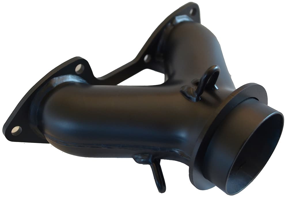 Straightline Y-Pipe Black