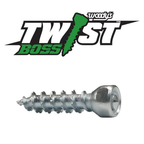 Woodys Boss Twist Screws 30MM 100/Pack
