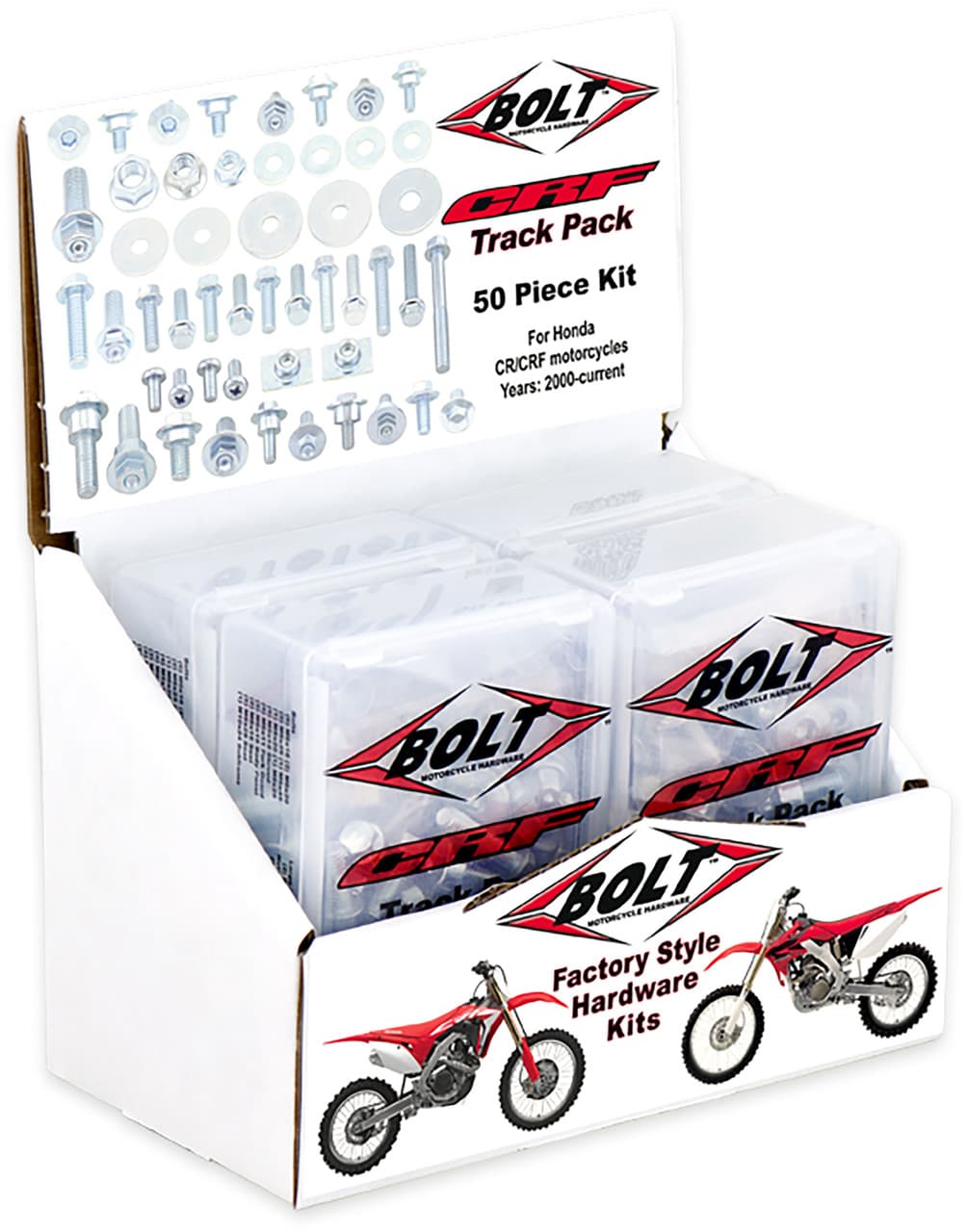 Bolt CRF Track Pack 6/Pack Display