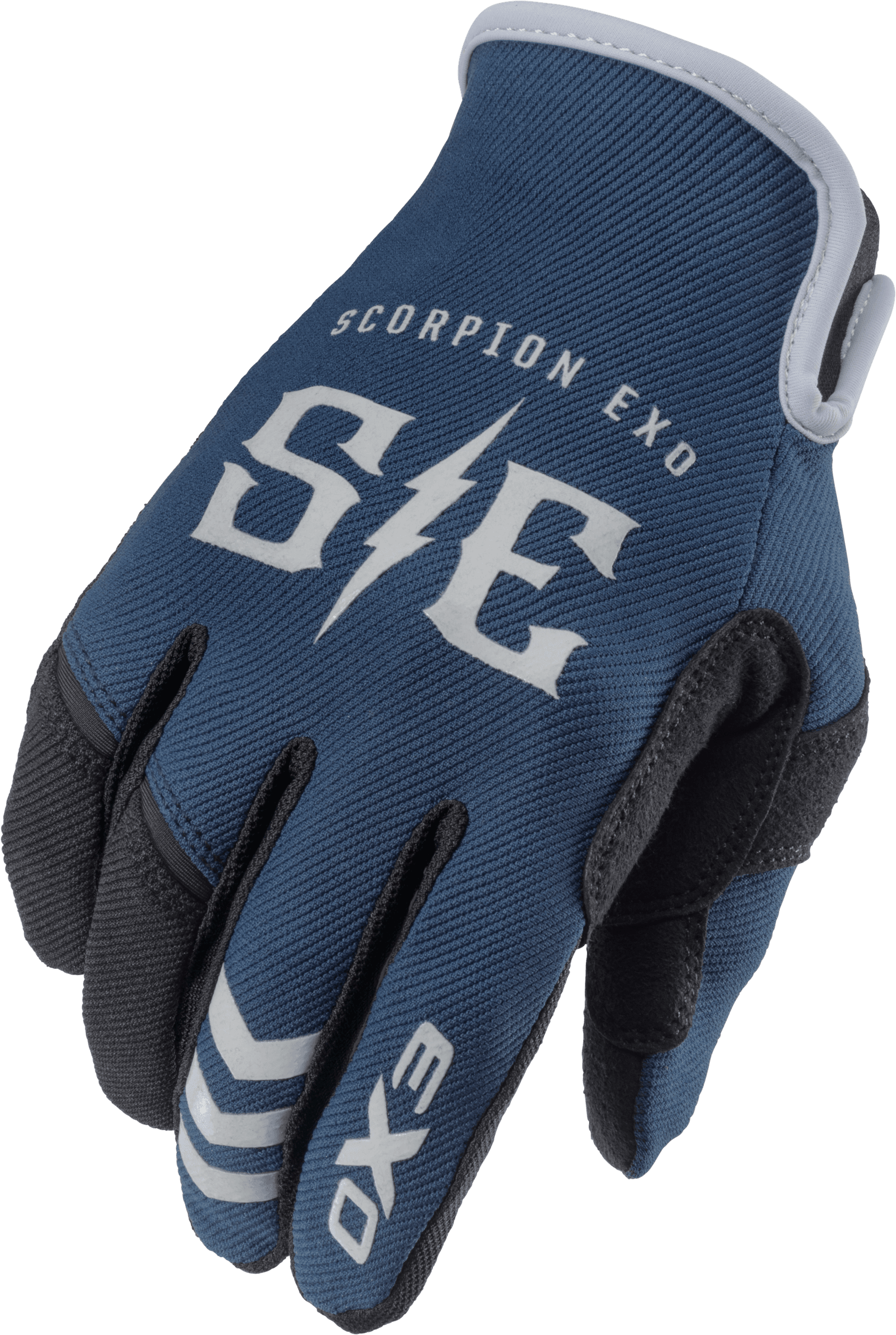 AIR-STRETCH GLOVES CHARGE BLUE/GREY 3X