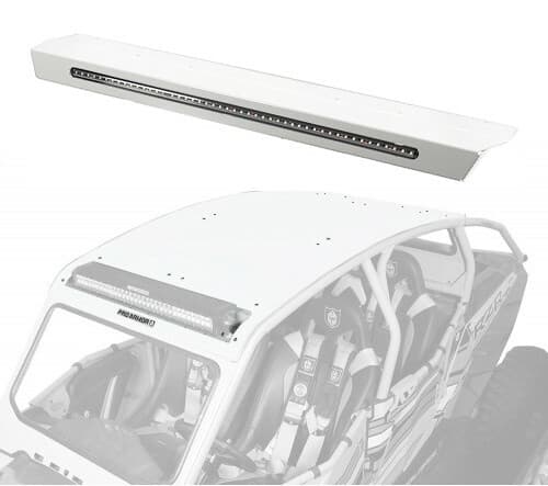 Pro Armor Asylum Roof W/Rr Lightbar Pkt Matte White Pearl