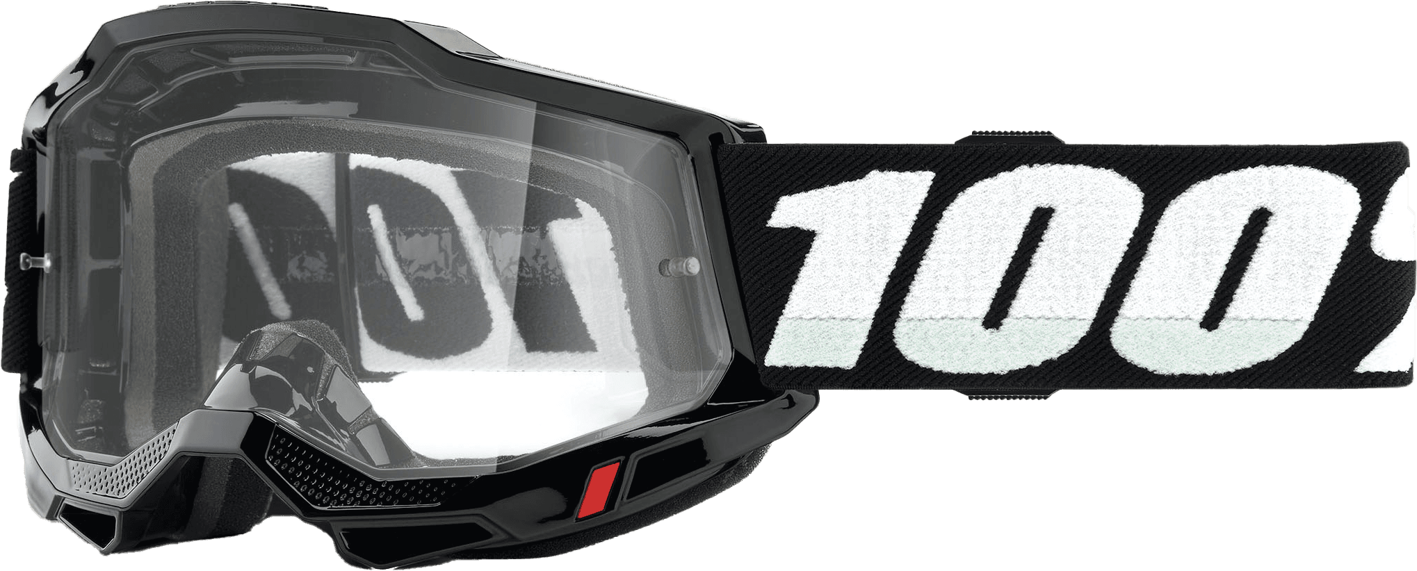ACCURI 2 JUNIOR GOGGLE BLACK CLEAR LENS