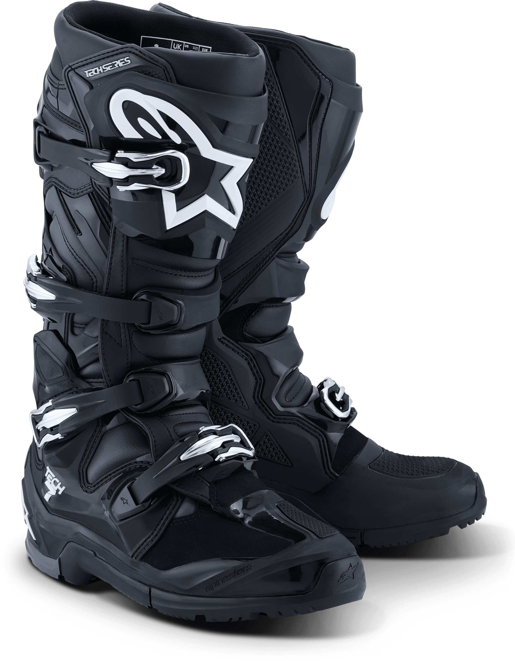 TECH 7 ENDURO BLACK/ANTHRACITE/WHITE 7