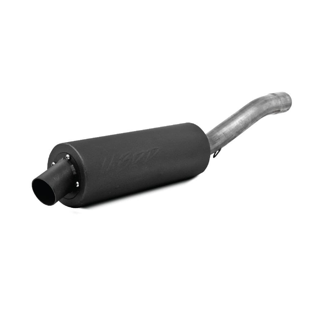 Mbrp Single Slip-On System W/ 4.25" Performance Muffler Black