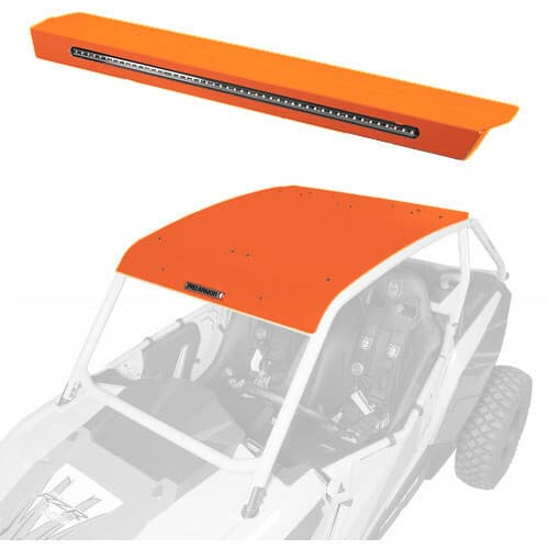 Pro Armor Asylum Roof W/ Light Bar Orange