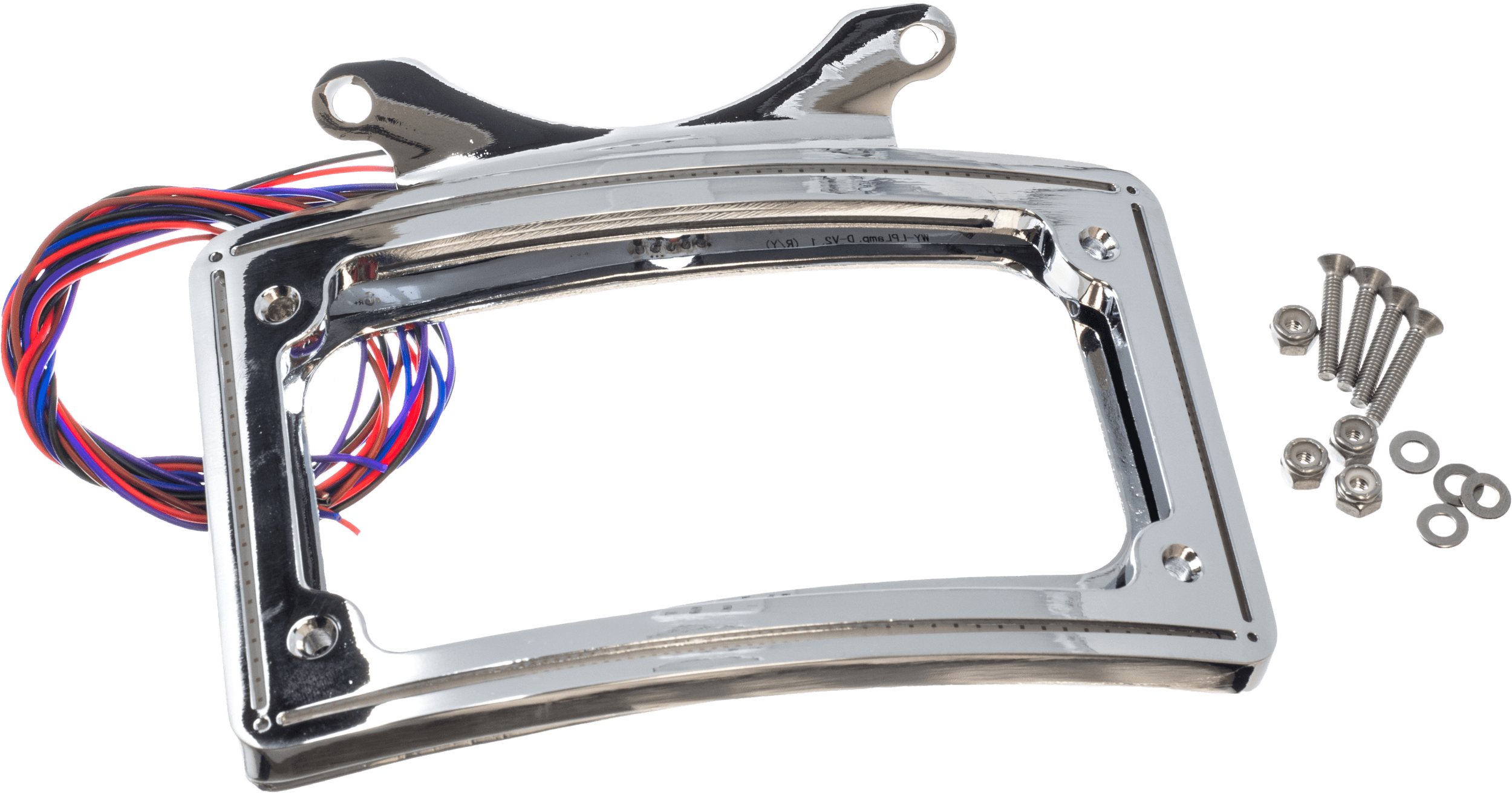 PERFECT PLATE LIGHT LP FRAME CHROME SCOUT