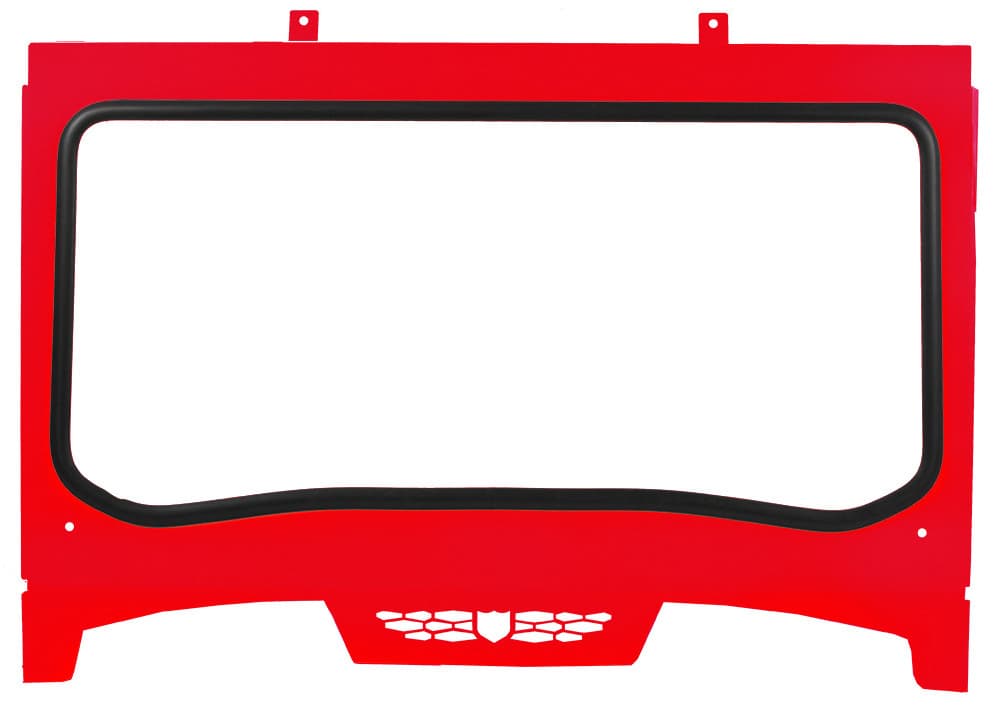 Pro Armor Front Windshield Red
