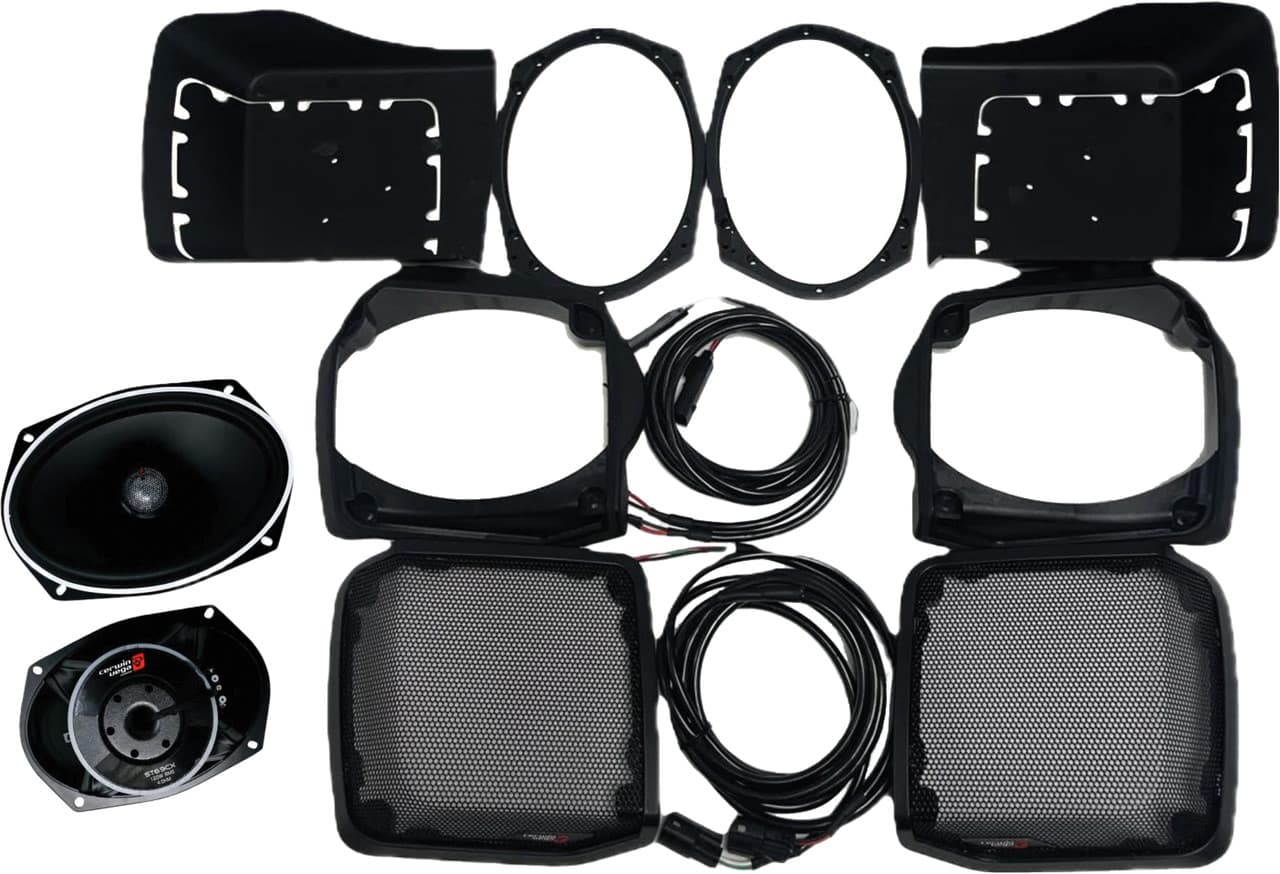 6"X9" CUT IN LID KIT W/ PH694 FLH/T 1998-2013 BAGS