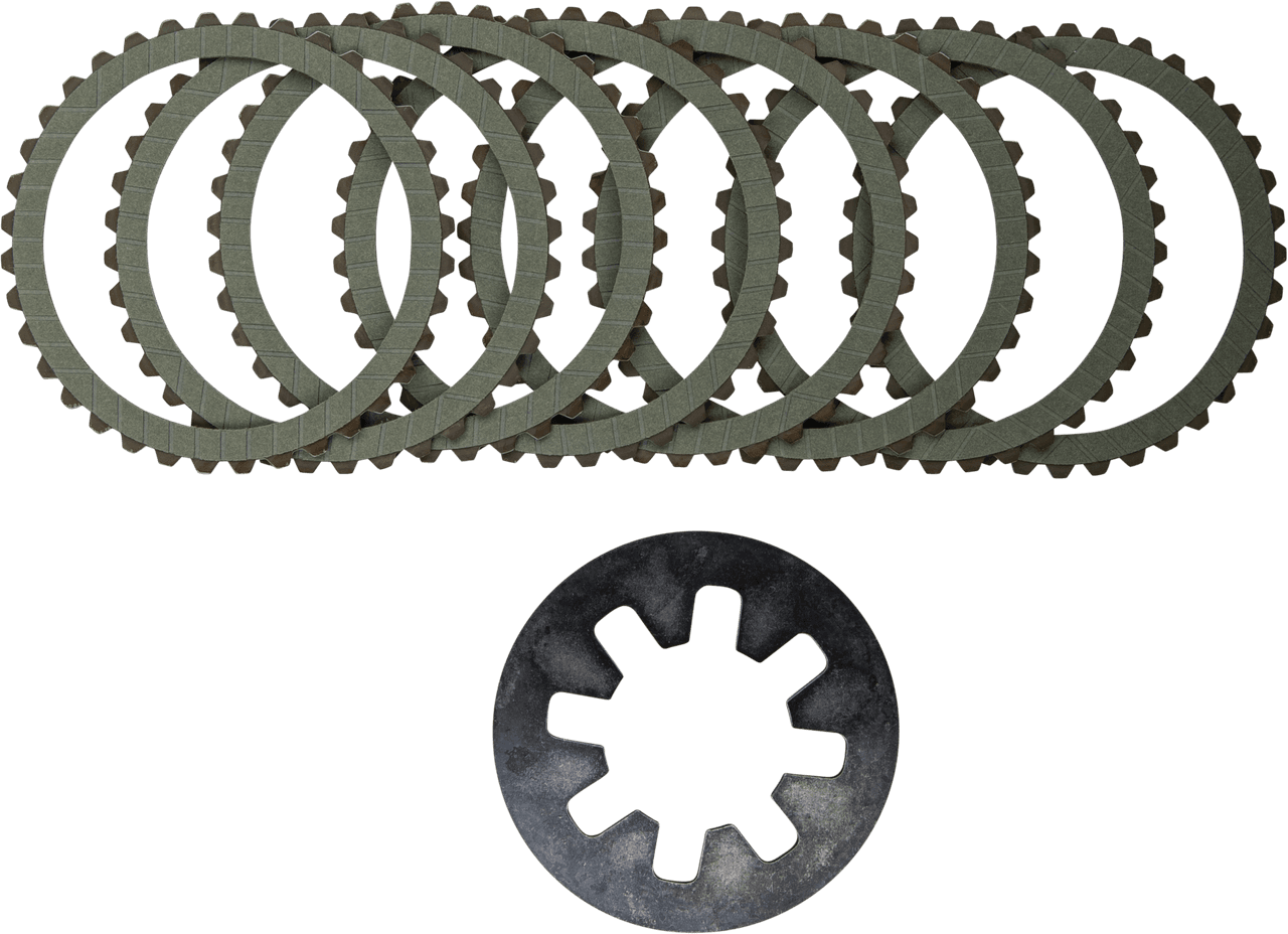 HardDrive Aramid Clutch Friction Set With HD Diaphram Spring