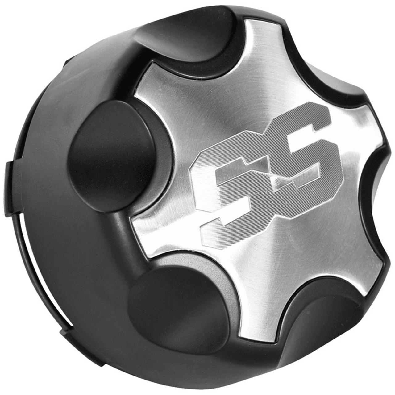 SS ALLOY SS312 & S6 MACH/BLACK CAP -- 4/110 & 4/115