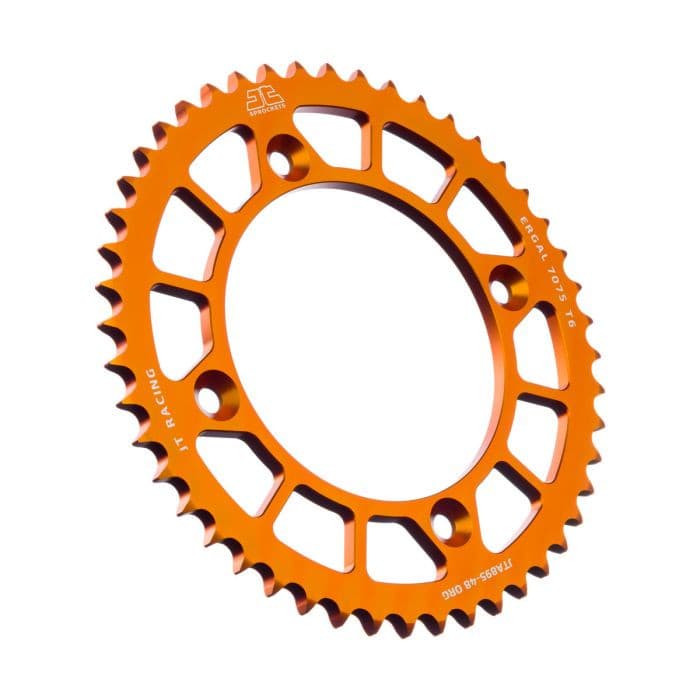 REAR ALLOY SPROCKET ORANGE 48-TOOTH