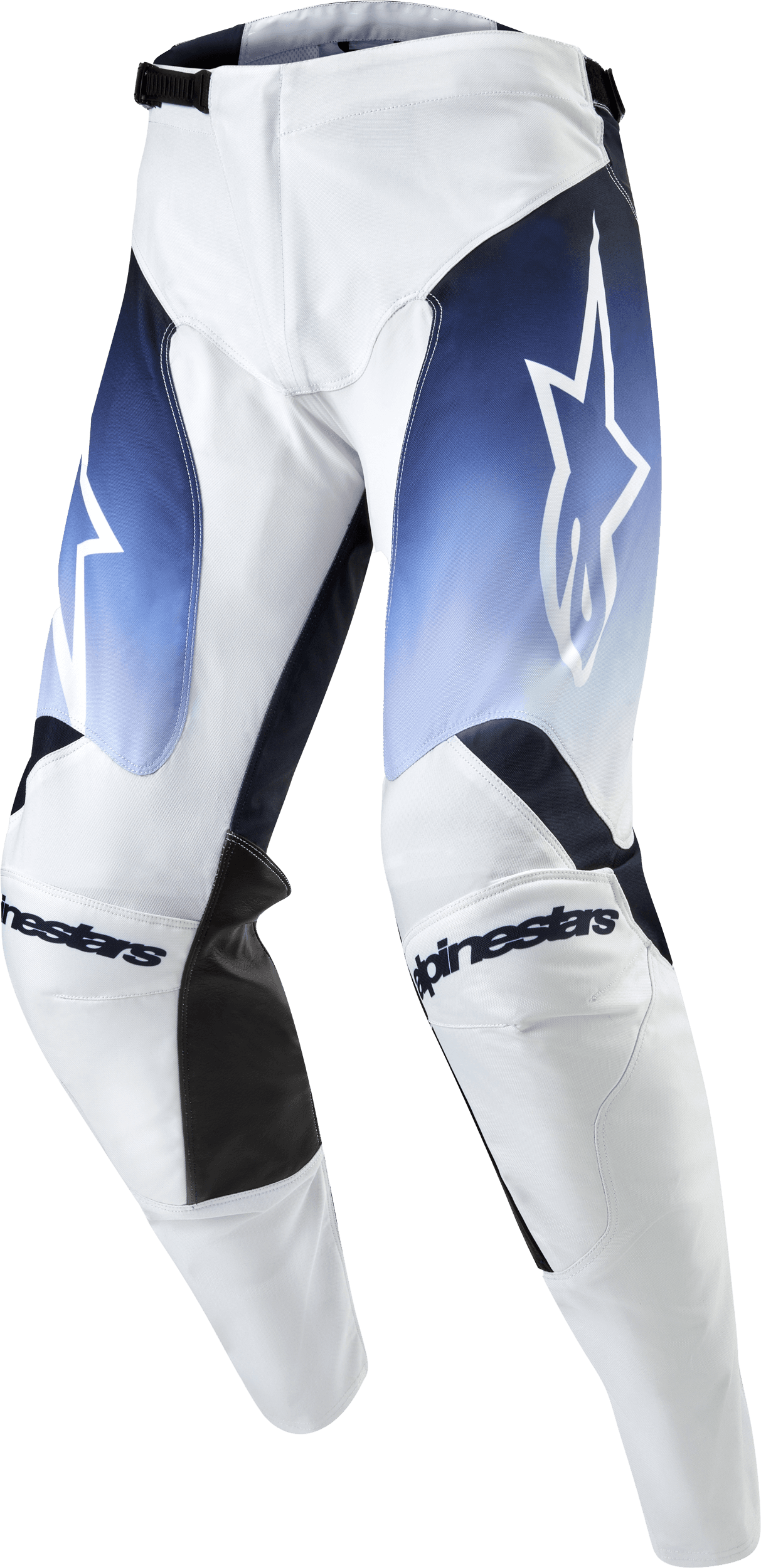 RACER HOEN PANTS WHT/DRK NVY/LT BLUE SZ 28