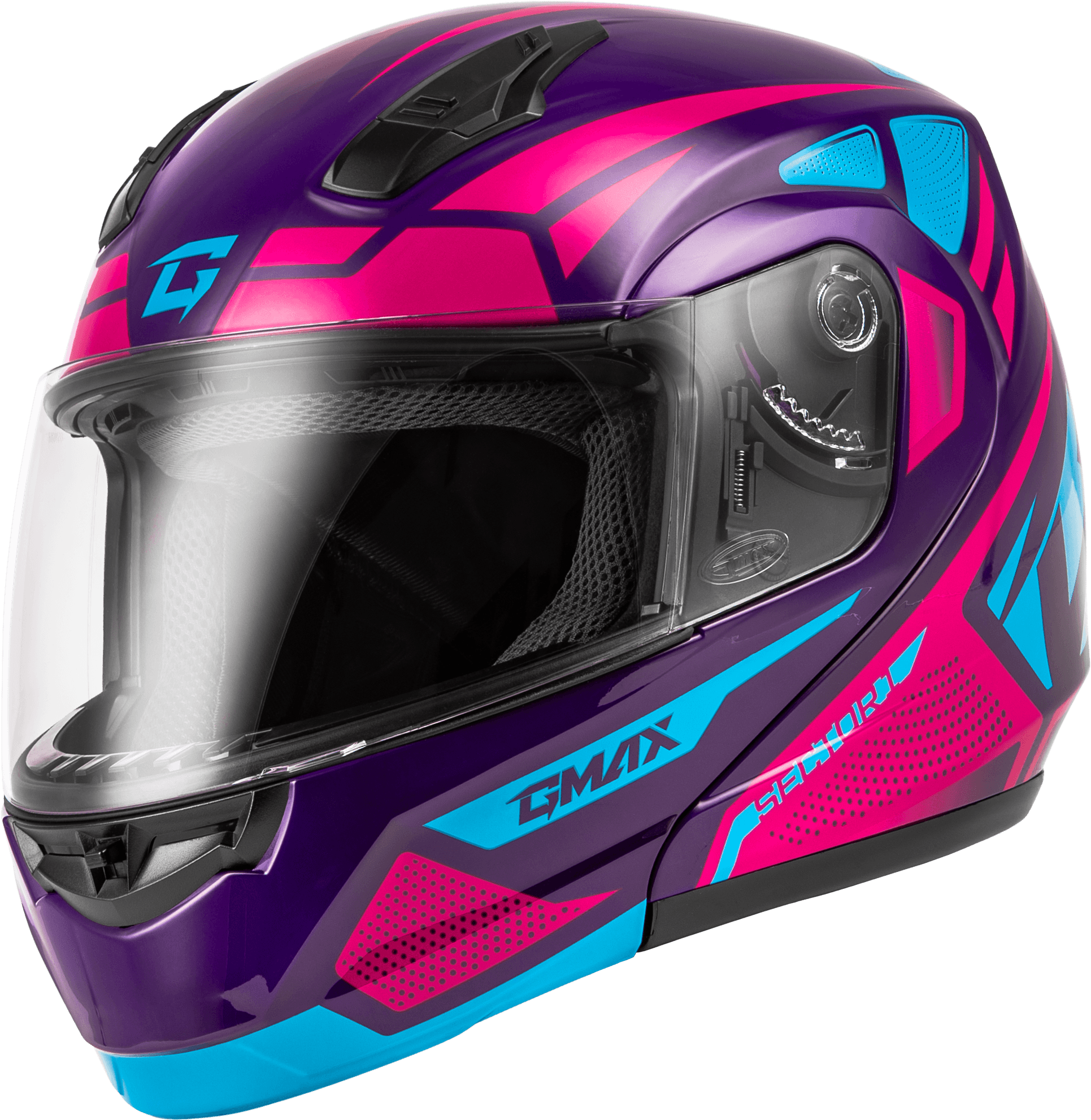 MD-04 SECTOR HELMET VIOLET/PINK XL