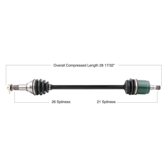 TYTANEUM OE REPLACEMENT CV AXLE CAN-AM FRONT LEFT