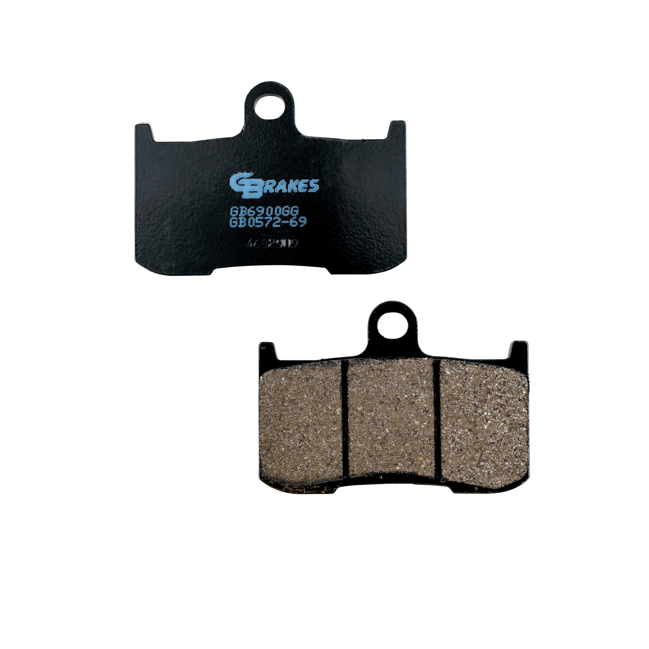 Gbrakes Brake Pads Semi Metallic