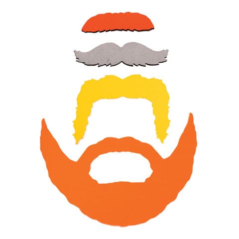 MODI-FACE MASK ACCESSORY PACK, MUSTACHE PACK