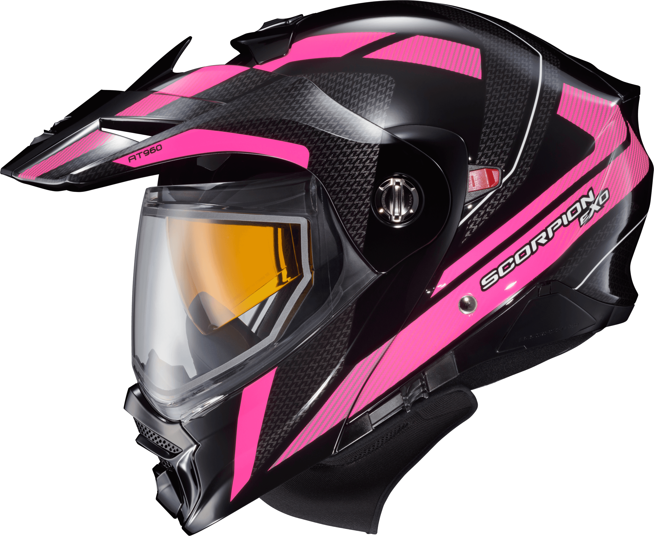 EXO-AT960 COLD WEATHER HELMET HICKS PINK XL (ELECTRIC)