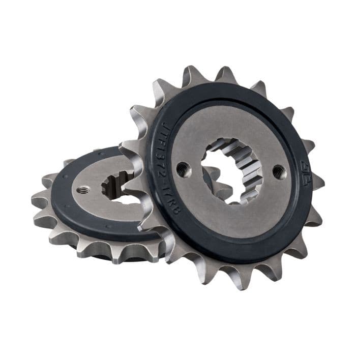 FRONT SPROCKET 17 TOOTH W/ RUBBER BUFFER