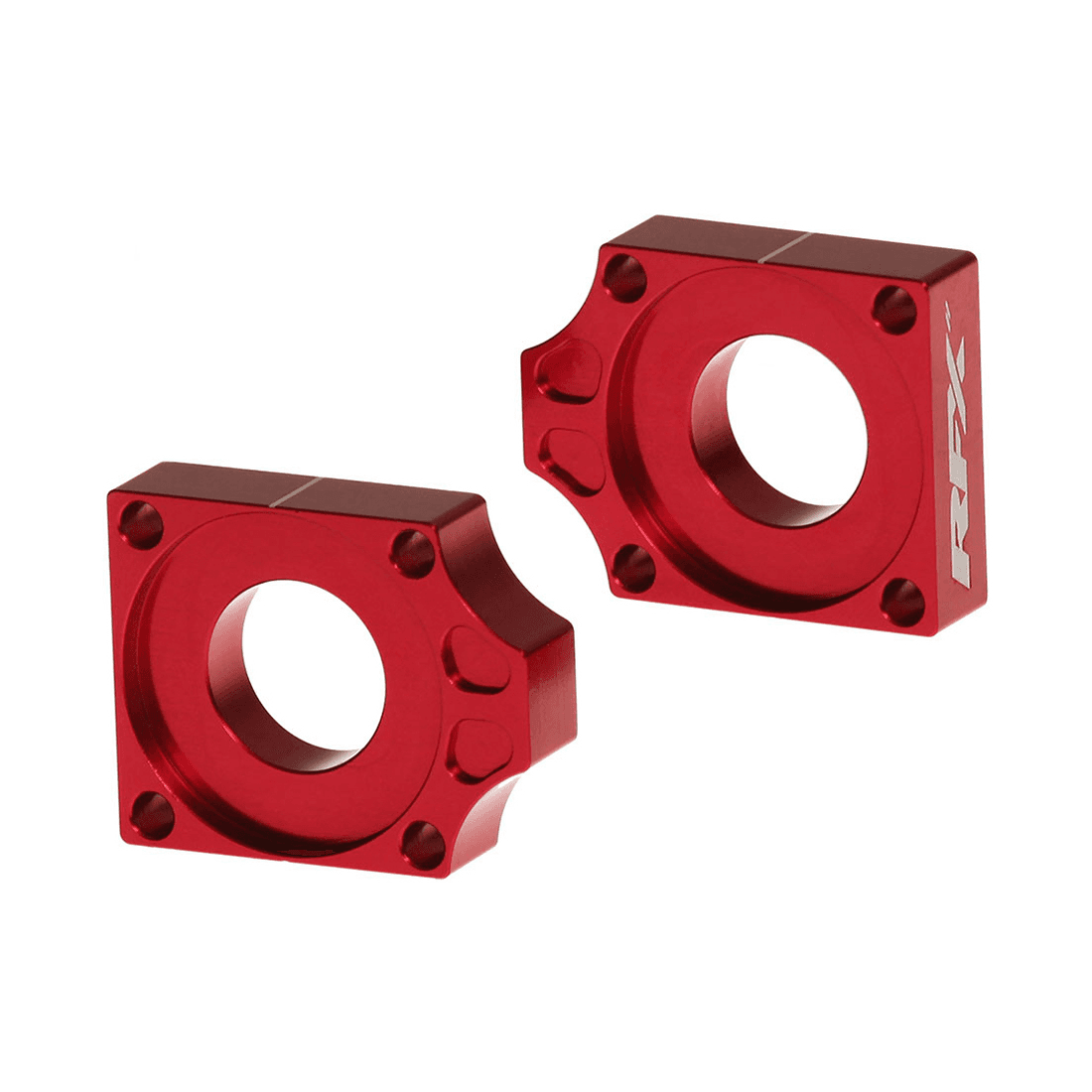 RFX Rear Axle Blocks Red Gas/KTM/Husqvarna
