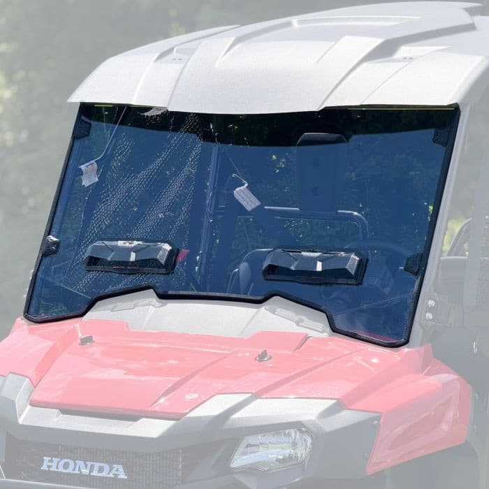 SEIZMIK WINDSHIELD VERSA-VENT - HARD COATED HONDA PIONEER 700