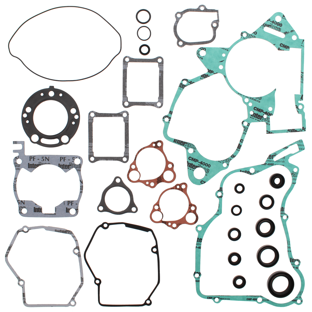 Vertex Complete Gasket Set With Oil Seals