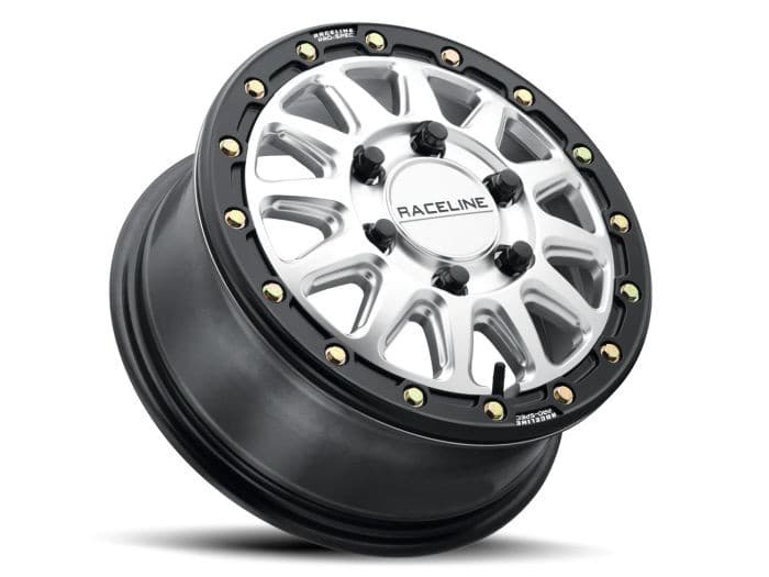 Raceline Alpha Bdlk 17X7 5/4.5 (+40MM) Silver/Black