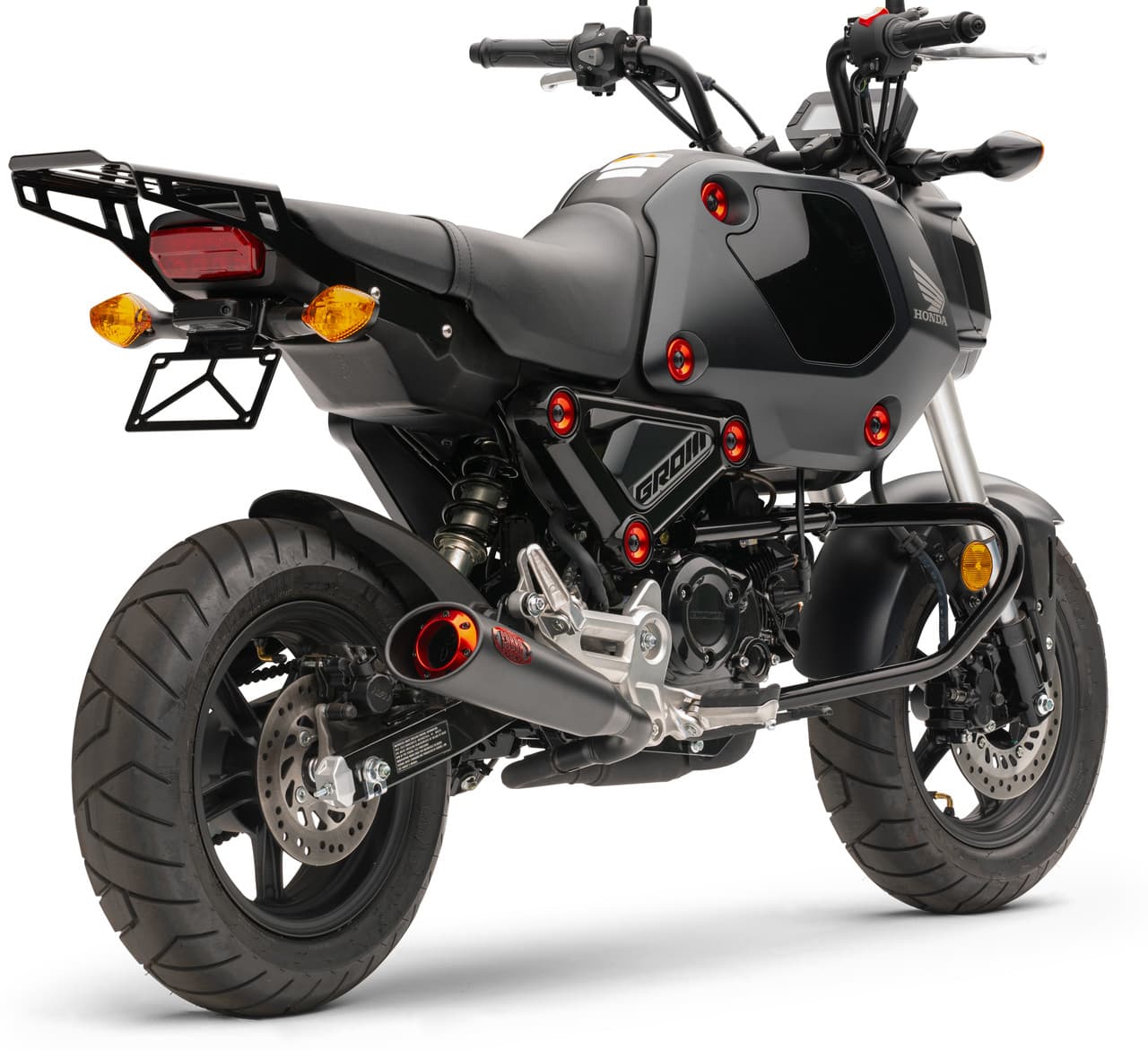 Cobra Slip On W/ Red Tip Honda Grom 22-23
