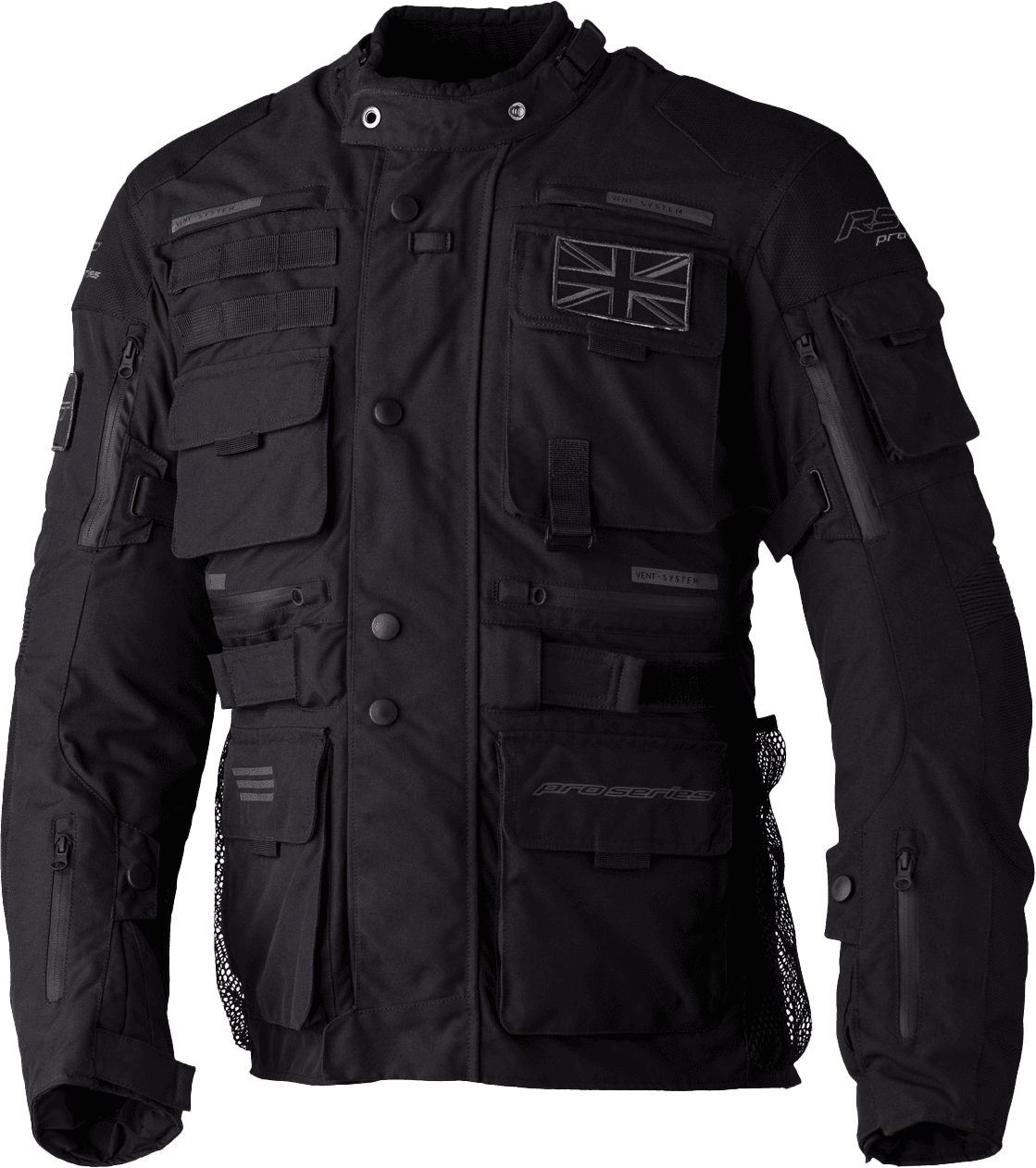 PRO SERIES AMBUSH CE JACKET BLACK/BLACK TEXTILE 3XL