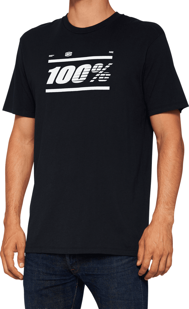 100-PERCENT Maggiora Ss Tee Black 2X