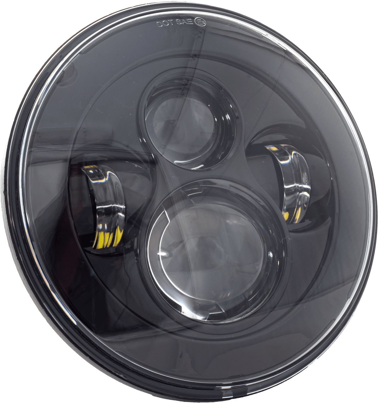 7" LED HEADLIGHT BLACK INDIAN