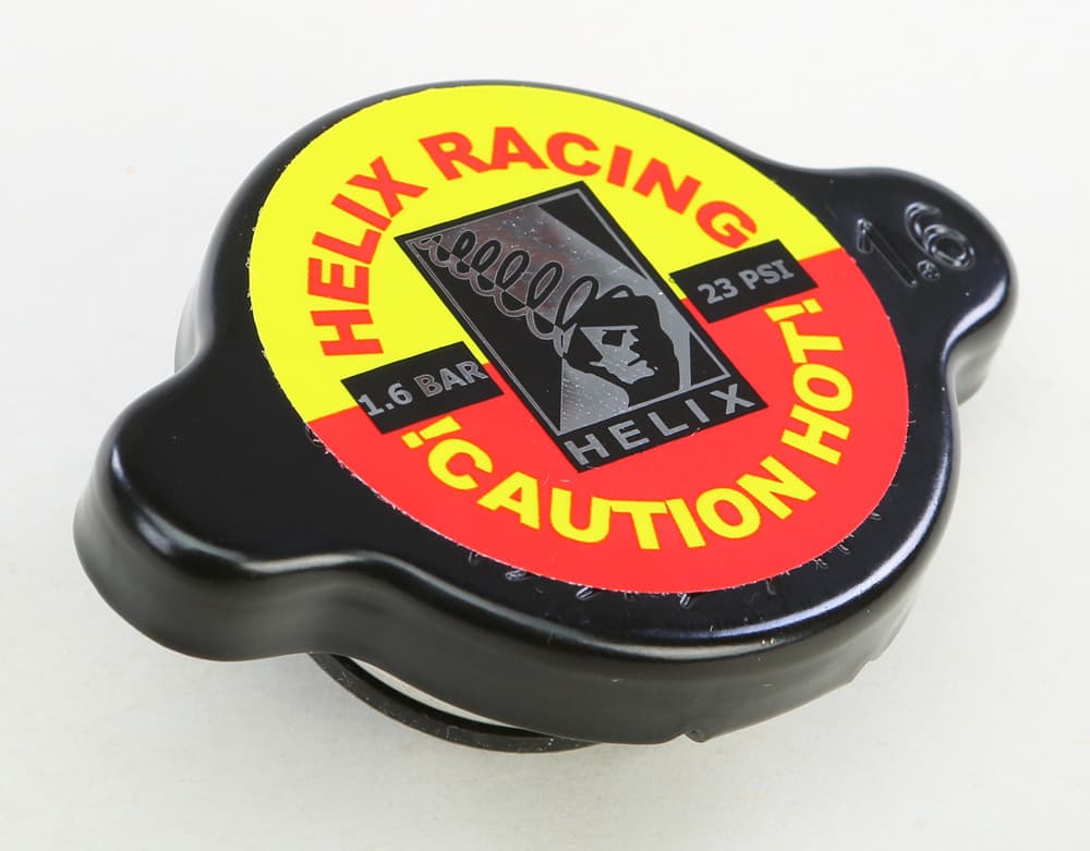 Helix Radiator Cap Black 23 PSI