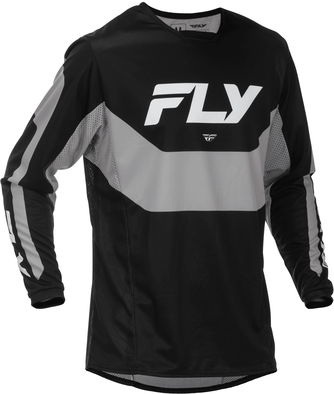 Fly Racing Kinetic Jersey Black/Grey XL