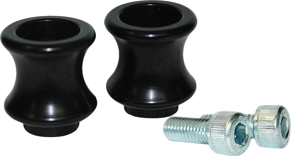 Vortex Swingarm Spools 6MM Black Yamaha