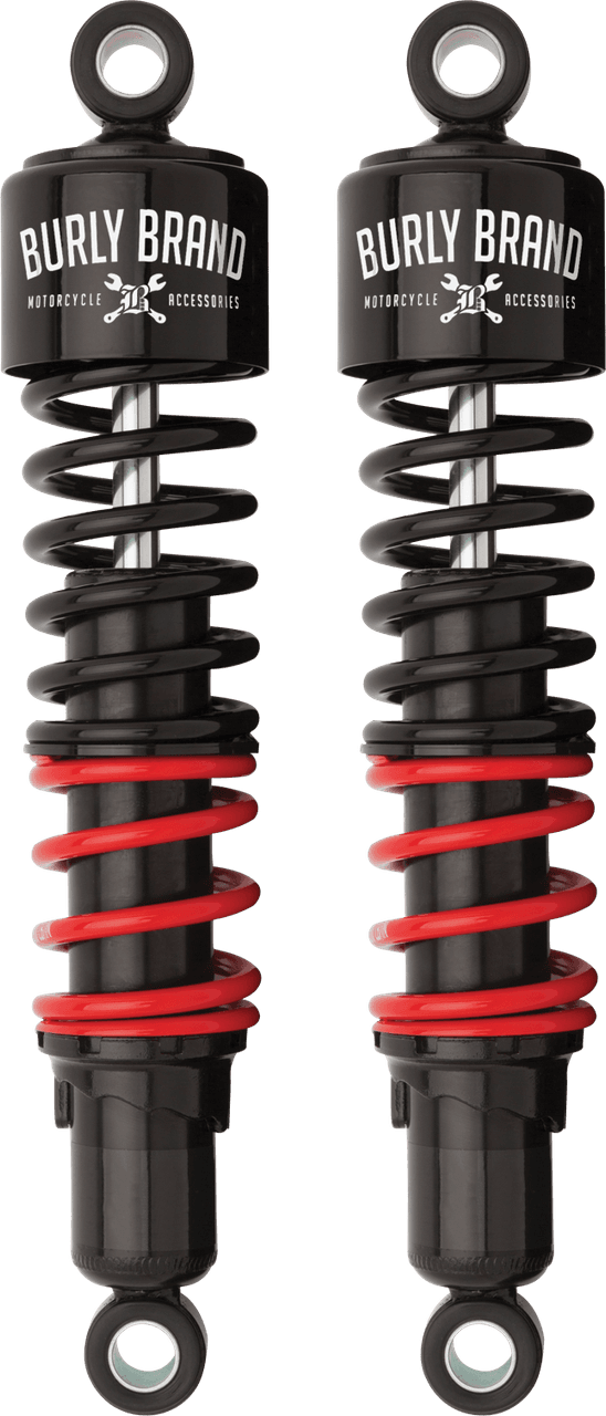 Burly Brand Stiletto Shocks 13" Touring `95-25 Hvy Weight