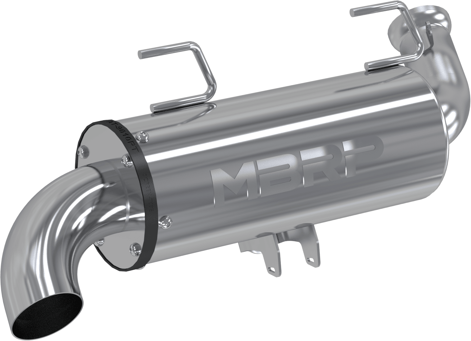 SINGLE SLIP-ON SYSTEM W/ 5" PERFORMANCE MUFFLER CHROME