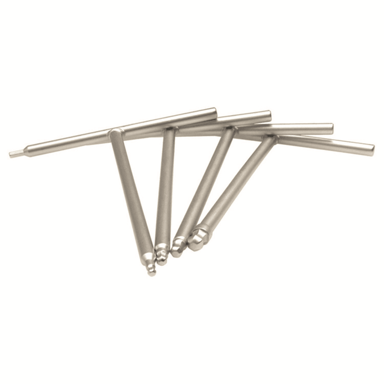 T-HANDLE, BALL-END HEX, DUAL DRIVE, METRIC SET (4,5,6,8MM)