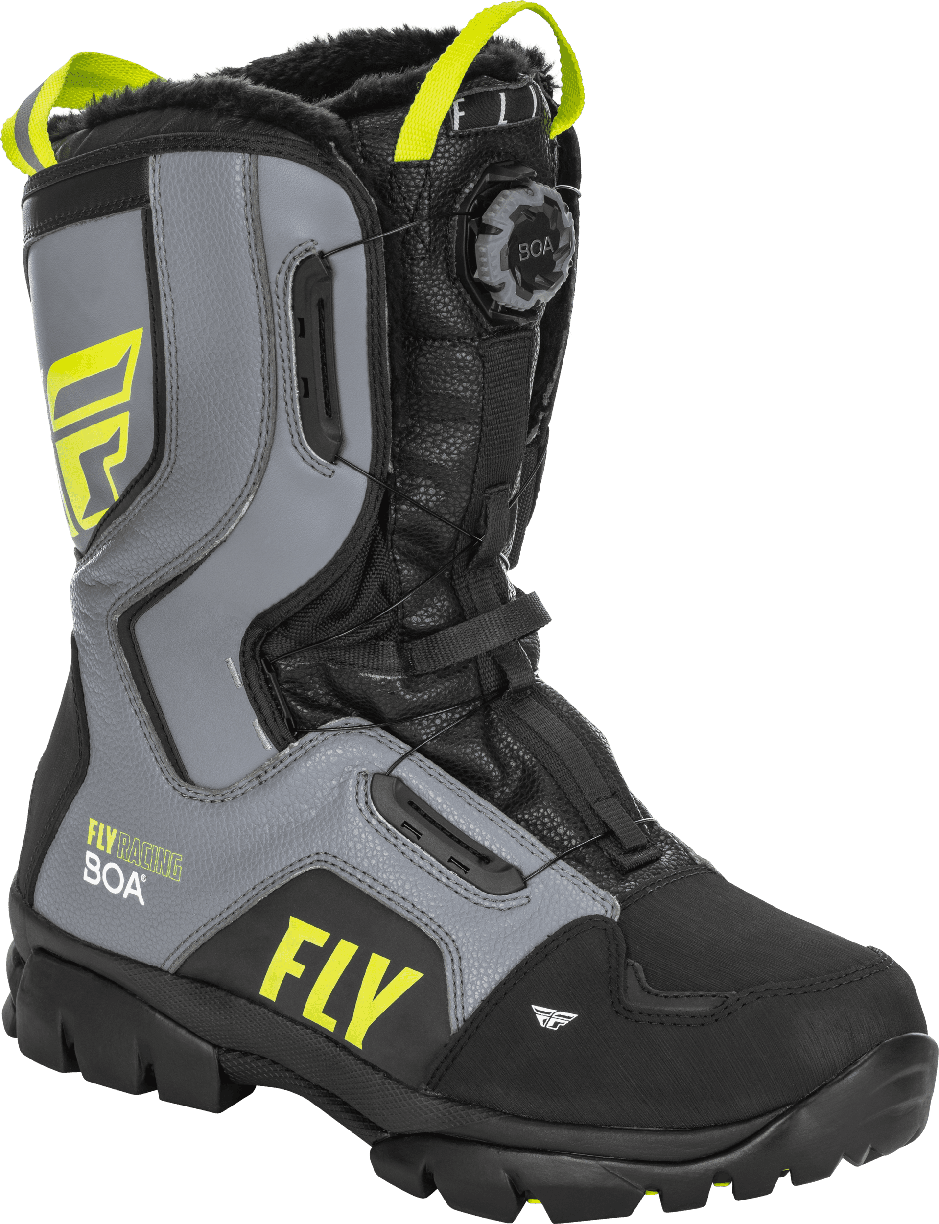 MARKER BOA BOOT BLACK/GREY/HI-VIS SZ 11