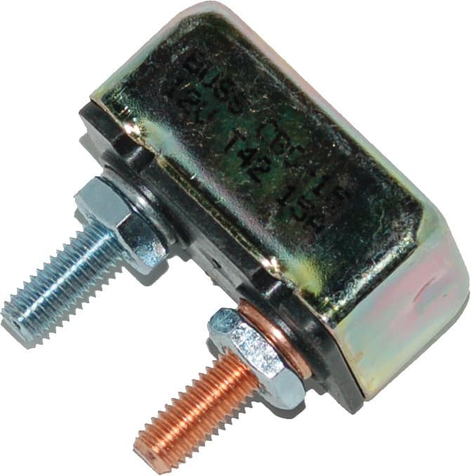 Namz Custom Cycle Univ 15-AMP Circuit Breaker OEM # 74589-73 10-32 Studs Each