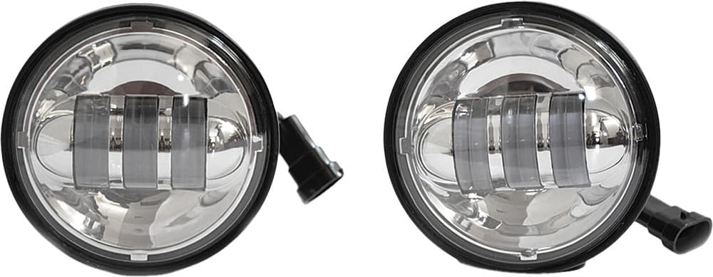 Pathfinder 4.5" LED Passing Lamps Chrome High Definition
