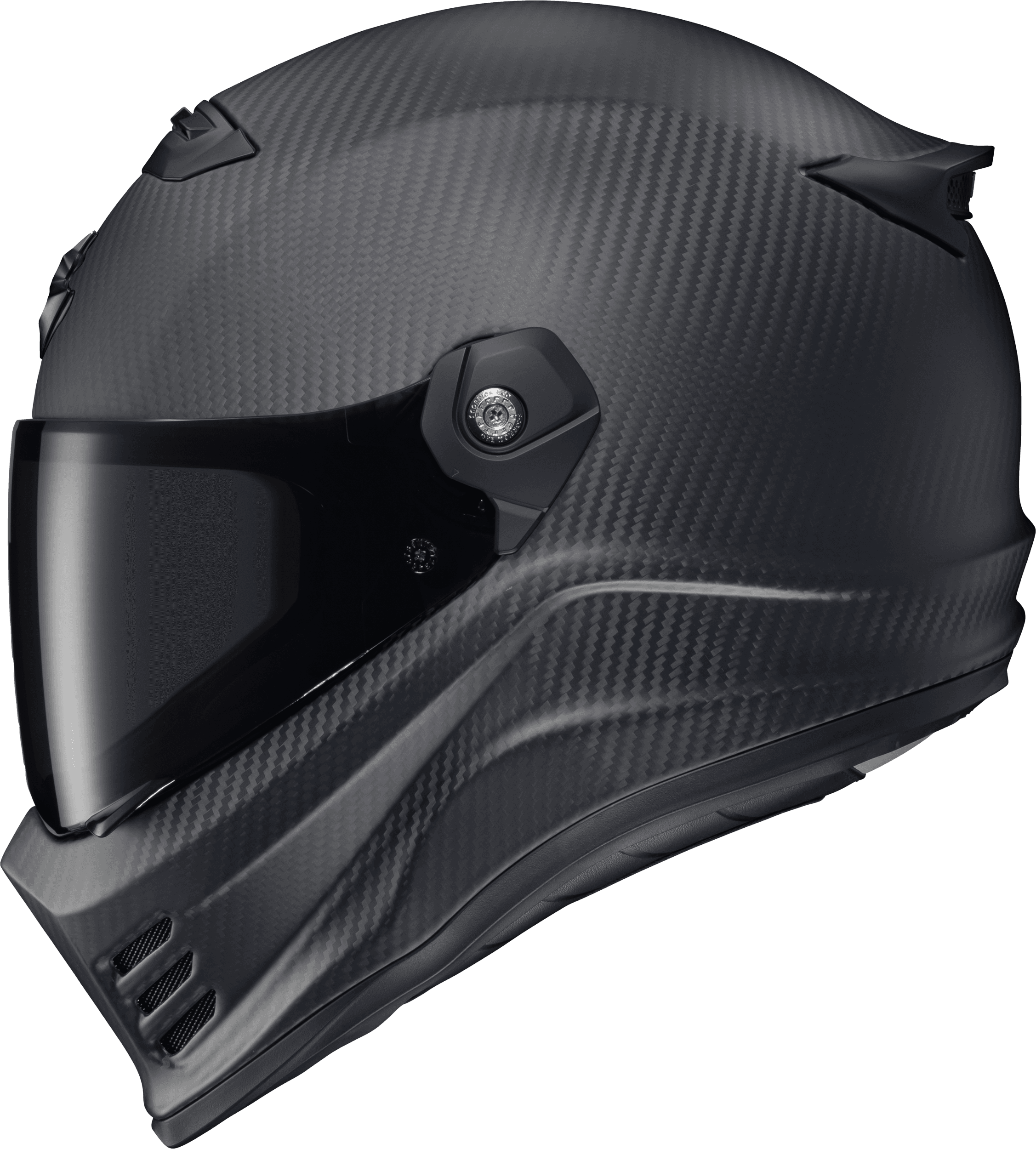 COVERT FX CARBON FULL FACE HELMET MATTE BLACK XS