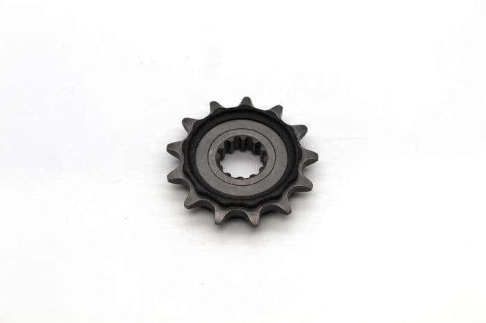 JT STEEL FRONT SPROCKET HONDA 13 TOOTH W/RUBBER