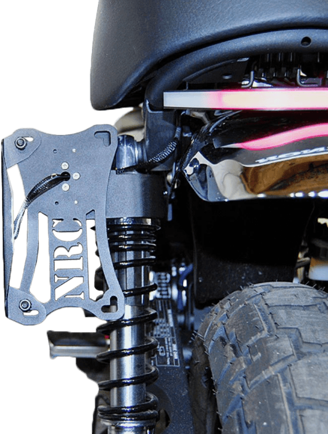 New Rage Cycles Side Mount License Plate Honda