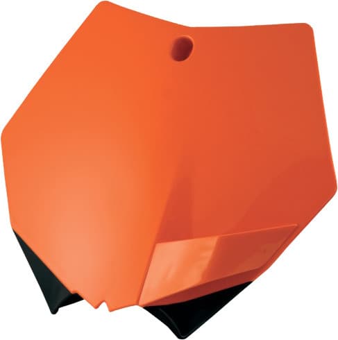 Acerbis Front Number Plate Orange